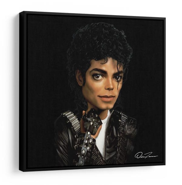 Michael Jackson Caricature (Colour)