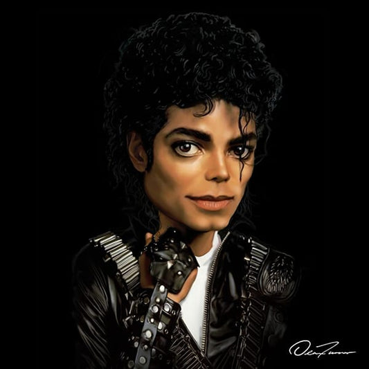 Michael Jackson Caricature (Colour)